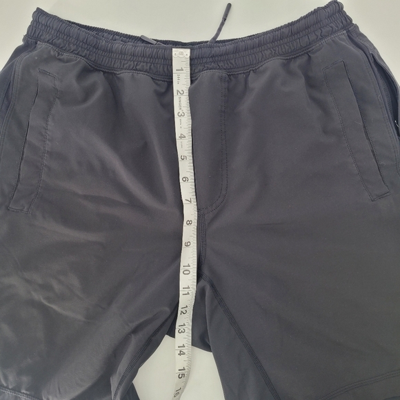 Lululemon Pace Breaker Shorts Running Active Lined 9” Black Large - Picture 8 of 11